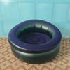 Sofá Inflable Nuevo Transfronterizo Sofá de Cilindro Único PVC Flocado Sofá Inflable Perezoso Silla Sofá Nido de Pájaro