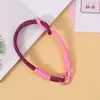 Cordão personalizado da moda para celular, pingente de bolsa de bichinho de pelúcia customizado, cordão de corda trançada colorido, acessório de chaveiro