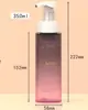 Botella de mousse limpiador facial para mascotas 200cc/250/300ml limpiador facial espumante botella vacía 350ml botella de espuma