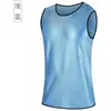 Chaleco de Entrenamiento de Fútbol Uniforme de Equipo Camiseta con Número de Grupo Chaleco para Actividad de Team Building con Impresión Jardín de Infancia