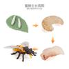 Simulación sólida Araña Naruto ciempiés modelo de insecto juguete para niños mariposa abeja animal decoración bandeja de arena