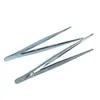 Pinça de Aço Inoxidável Estendida e Espessa Ferramenta de Clipe de Reparo Artesanal DIY Aquário Plantas Aquáticas Redonda de Cotovelo Multiuso Aquário