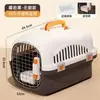 Transportadora de gato portátil para viagem, bolsa especializada para gatos, cápsula de espaço grande para cães, caixa de gato, caixa para pet, plástico