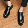 Zapatos de Cuero para Hombre de Primavera y Verano, Transpirables de Cuero Genuino para Hombre, Estilo Británico Formal, Suela Gruesa, Aumentadores de Altura, Estilo Coreano, Versátiles