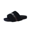 Suaves y mullidas~ Pantuflas de felpa para mujer, nuevo modelo primavera y otoño 2026, versátiles con forma de H, de suela plana, antideslizantes, pantuflas casuales y cómodas