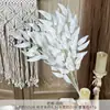 Galhos e Folhas de Plantas Verdes Artificiais para Arranjos Florais, Decorações de Corredor de Casamento e Montagem de Fundo de Casamento