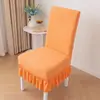 2025 Nueva Tela Elástica Universal Engrosada Funda para Silla de Comedor Funda para Taburete Cojín de Silla Respaldo Integrado