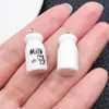 Accesorios para Joyería DIY 20 Colgantes de Resina Blanca en Forma de Corazón y Estrella de Cinco Puntas Materiales para Pulsera, Collar, Aretes, Llavero