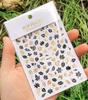 Pegatinas para Uñas de Línea Nuevo Pegamento de Correa de Celebridad de Internet Fabricante de Pegatinas para Uñas de Línea Stock Wg430-439