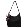 Bolsa Transversal de Ombro Único para Mulheres, Bolsa Grande de Alta Qualidade para o Trabalho e o Dia a Dia, Nova Bolsa de Axila Outono e Inverno, Bolsa Feminina de Camurça