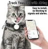 El Airtag Más Vendido de Amazon Colgante de Dirección Antiperdida para Mascotas con Cascabel, Collar Reflectante para Airtag