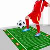 Esterilla antideslizante para entrenamiento de fútbol, con diatomeas, para el hogar, para control de ritmo y control de pelota deportiva, con aislamiento acústico para interiores y fitness