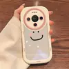 Adecuado para funda de teléfono móvil Huawei Mate80, de aspecto elegante y para usuarios de nicho Huaweimate80Pro, cara sonriente rosa simple