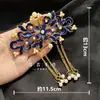 Bolsa de Materiales para Abanico de Grupo de Novia de Boda China Hanfu Xi Fan Borla de Cloisonné Caja de Zapatos Decorativa Taza de Té
