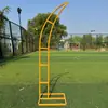 Accesorios de Boda Cuerno de Toro Cuerno de Oveja Flor de Puerta Marco de Arco de Arte Nuevo Estilo Decoración Marco Guía de Camino Hierro Forjado Boda al Aire Libre
