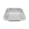 Bandeja desechable cuadrada de papel de aluminio Caja de papel de aluminio Aislamiento Horno Papel de aluminio Lonchera Freidora de aire Bandeja de papel de aluminio Venta al por mayor