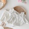Camiseta infantil de estilo extranjero para muñecas de 0 a 3 años, camiseta de manga larga de estilo extranjero para niña, ideal para otoño, modelo MY092.