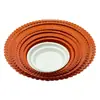 Bandeja Redonda de Encaje Bandeja Recoge-Agua Base de Maceta de Plástico, Simple y Resistente a la Corrosión, Disponible en Varios Tamaños y Colores