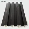 Rejilla Personalizada de Fibra de Bambú WPC Popular Tablero Gran Muralla Impermeable Retardante de Llama Panel de Pared para Fondo de TV Venta al por Mayor