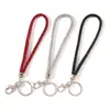 Cordón para teléfono móvil con diamantes de imitación largo corto color cadena para teléfono móvil incrustada de diamantes personalidad creativa halter muñeca celebridad de Internet cuerda para identificación