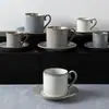 Louças de Cerâmica Personalizadas, Estilo Minimalista Moderno, Prato Raso Plano para Bife Estilo Ocidental, Jogo de Mesa de Luxo para Hotel e Restaurante, Tigelas e Pratos de Cerâmica