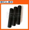 Barra dentada de rosca completa classe 10.9 HG/T20634 fio químico 35CrMoA parafuso prisioneiro M33