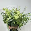Valle Huaxi Nueva Serie Verde Serie de Alta Calidad Ceremonia de Boda Boda Flor Artificial Al por Mayor
