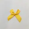 Suministro puntual poliéster de 1.5 cm con lazo de cinta anudado a mano accesorios de ropa DIY accesorios para cajas de dulces
