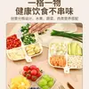 Plato de Condimentos para Hot Pot Montado en Pared Estilo Nuevo, Plato para Salsa de Soja, Almacenamiento de Guarniciones, Utensilios de Cocina, Plato para Guarniciones, Plato Pequeño Dividido