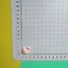 Accesorios de Resina de Gato con Lazo Dulce y Lindo Accesorios Armadura Funda para Teléfono Agujero para Pasador de Pelo Zapatos Juguete Accesorios DIY