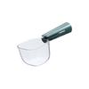 Cuchara Multifuncional Original para Arroz, Cuchara Medidora Transparente Graduada, Mango de Pala para Harina de Cocina, Cuchara para Mascotas, Cuchara para Granos Varios