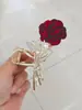 Oferta Especial Transfronteiriça Moda Acessórios de Cabelo Coque Grampo de Cabelo Presilha de Tubarão Presilha com Strass Acessório de Cabelo em Formato de Coração Gravata Borboleta Grampo de Cabelo para Menina