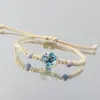 Pulsera de Serie de Flores Secas al por Mayor Vidrio Espécimen de Flor Real Gipsófila Flor de Durazno Árbol de la Fortuna Mariposa Pulsera Escénica Joyería