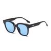 Nuevas gafas de sol TR90 de moda para mujer, estilo coreano, modernas, retro, para celebrantes de Internet, gafas de sol anti-ultravioleta para hombres.