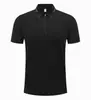 Nueva Camisa Polo de Golf Casual de Negocios para Hombre de Verano con Spandex de Nylon, Transpirable, Anti-Arrugas, Media Cremallera, Mangas Cortas