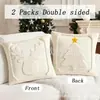Funda de Almohada Navideña Estrella Más Vendida de Amazon, Almohada Navideña de Peluche Tridimensional, Almohada Lumbar para Sofá al por Mayor