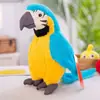 Muñeco de Loro Lindo Simulación Muñeco de Pájaro King Kong Juguete de Peluche Adornos Creativos Divertidos Regalo de Cumpleaños para Niños