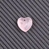 Item popular transfronteiriço: Acessórios de Pulseira de Pedra Bruta Coração de Cristal em Forma de Rosto de 2cm, Pingente de Colar DIY de Pedra Natural Gema