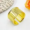 Anillo para Servilletas Metálico Redondo con Puntos Convexos, Forma de Anillo Abierto, Nuevo, Sencillo y Creativo, Venta Caliente Transfronteriza, Fabricante de Anillos para Servilletas, Venta al por Mayor