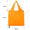 En stock Bolsa de Compras Portátil Plegable Instantánea Color Sólido Nylon Bolsa de Almacenamiento Portátil Bolsa Promocional Creativa Bolsa de Compras Ecológica