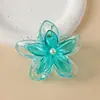 Pinza para el Cabello de Flor de Plumeria Pasador de Flor de Primavera Pinza de Tiburón para Mujer Accesorio para el Cabello Tocado Fabricante Suministro Exportación Transfronteriza Exclusivo