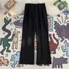 Moda Otoño 2026 Pantalones Rectos de Color Sólido Simples Estilo Coreano High Street Versátiles Sueltos Largos Casuales Tendencia para Hombre
