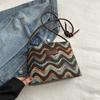 Bolso de hombro de moda estilo coreano versátil para mujer 2024 Nuevo bolso cruzado con nudo bolso tote para mujer