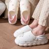 2025 Nuevas Pantuflas de Maternidad Delgadas de Verano con Suelas Gruesas Suaves, Pantuflas de Casa Antideslizantes para Mujeres Postparto, Otoño e Invierno