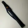 Estojo para Taco de Bilhar Tubo Espuma com Dois Furos Padrão Pele de Cobra Material Couro Caixa para Taco Bolsa para Taco de Bilhar
