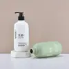 Modelo de Mola do Fabricante Garrafa Redonda de Ombro Largo Tipo Pressão para Lavagem e Cuidados, Garrafa para Lavagem e Cuidados em Material Pelúcia Pe, Garrafa de 500ml para Cuidado com o Cabelo e Shampoo para Banho