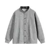 Cardigan de terciopelo sintético de dos piezas de la marca de moda Zuma para Otoño/Invierno 2026, sudadera de manga larga para hombre, chaqueta con cuello alto y bloques de color para hombre