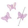 Colgante de Mariposa Acrílico Chapado en Color DIY Hecho a Mano Casero Antiguo Accesorios para el Cabello Paso Agitar Horquilla Mano Aretes Material