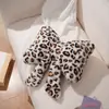 Almofadas de sofá com estampa de leopardo transfronteiriças, almofadas decorativas para sala de estar, almofadas fofas e de formato único para janelas de sacada, almofadas decorativas para quarto e almofadas para decoração de casa