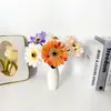 Flor artificial de crisantemo solar de un solo tallo decoración del hogar materiales de arreglo floral hechos a mano fotografía de boda fondo de pared de flores accesorios de flores artificiales